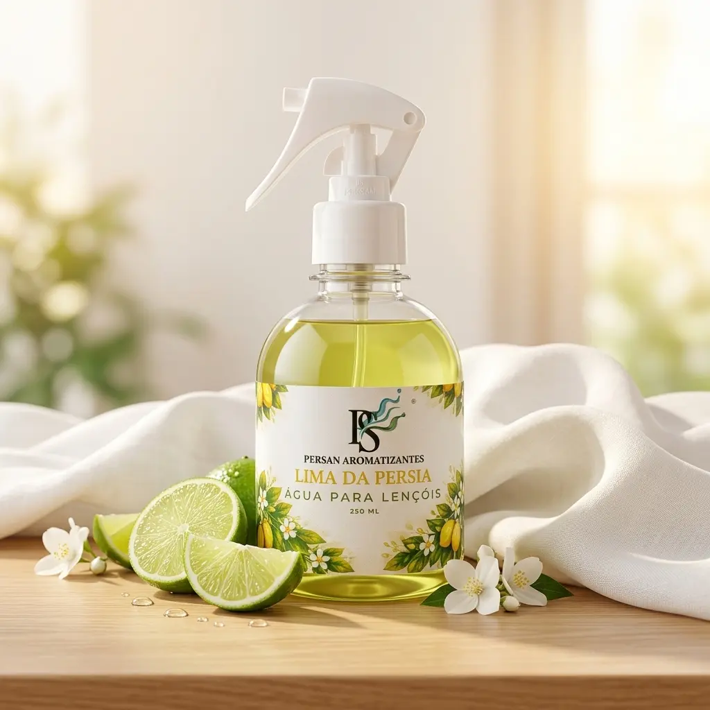 Água para lençóis com aroma Lima da Pérsia