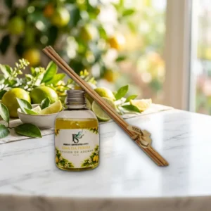 Aromatizador Difusor com Varetas Lima da Pérsia Decorado