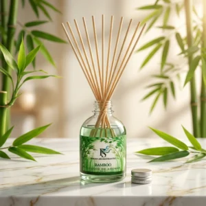 O Aromatizador Difusor de Aromas Bamboo Pode Ser Utilizado Como Decoração de Ambientes com Cheiro Gostoso e Combinar e Deixar Sua Casa Linda