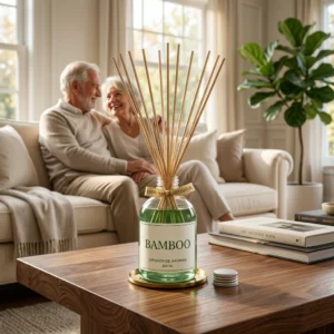 Aromatizador Difusor de Aromas Bamboo Para Sala