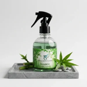 Distribua o aroma delicioso do Aromatizante Bamboo Home Spray para casa toda