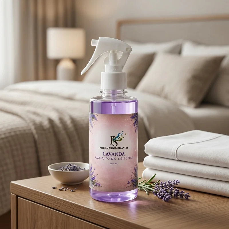 O que é Perfumação em Camadas (Scent Layering) Scent Layering (Perfumação em Camadas) com o Água para Lençóis da Persan Aromatizantes