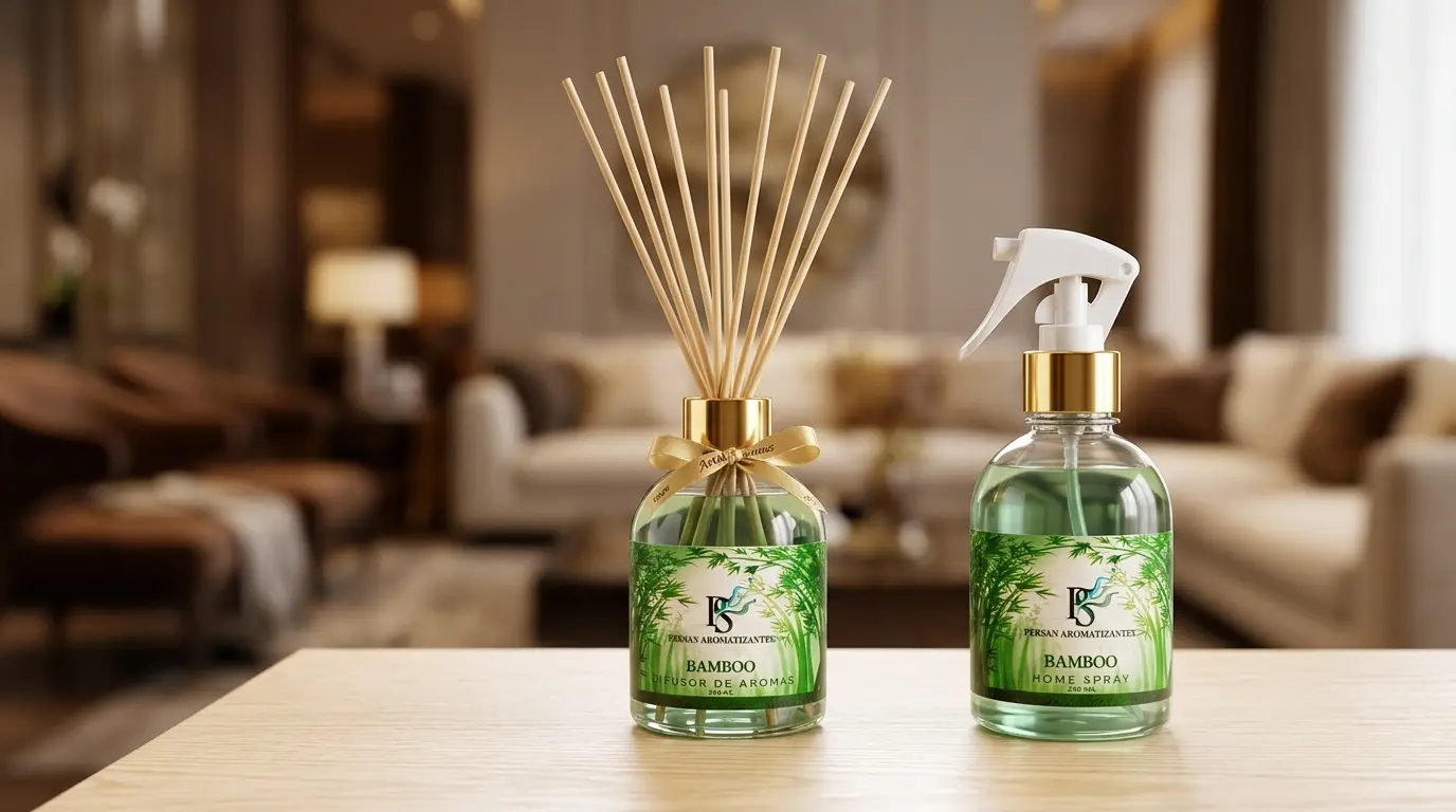 O que é Scent Layering e Como Funciona a Aromatização de Ambientes Sala de estar com aromatizantes calculados para o Ambiente